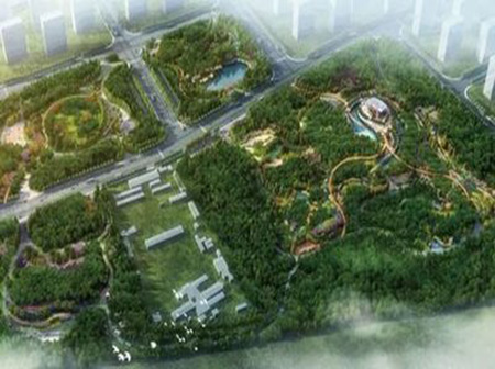 石景山區(qū)永引渠南岸城市森林建設(shè)